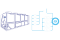 Grafische Darstellung einer Carrier HVAC-Anlage mit vernetztem Steuerungs- und Überwachungssystem